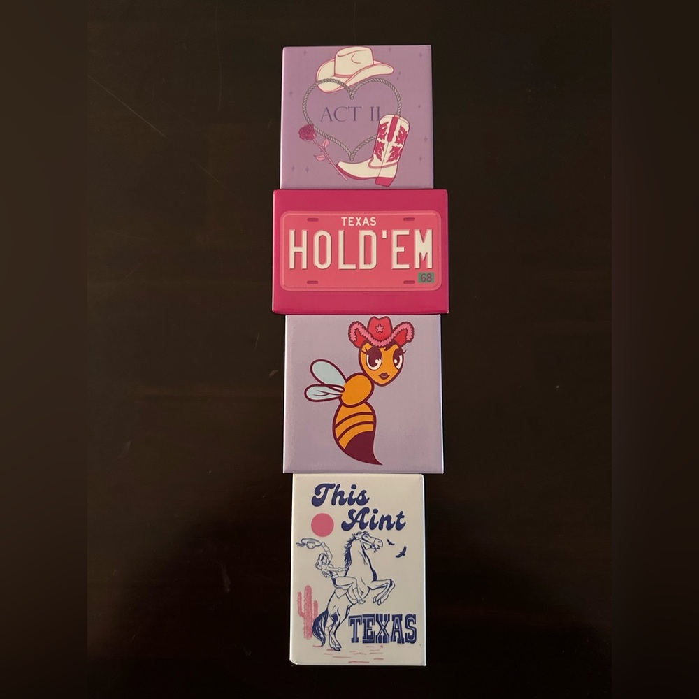 Beyoncé Magnet Bundle – 4 Pack (Act II / Cowboy Carter Inspired)